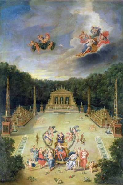 Los Bosques de Versalles. El Arco del Triunfo de Jean the Younger Cotelle